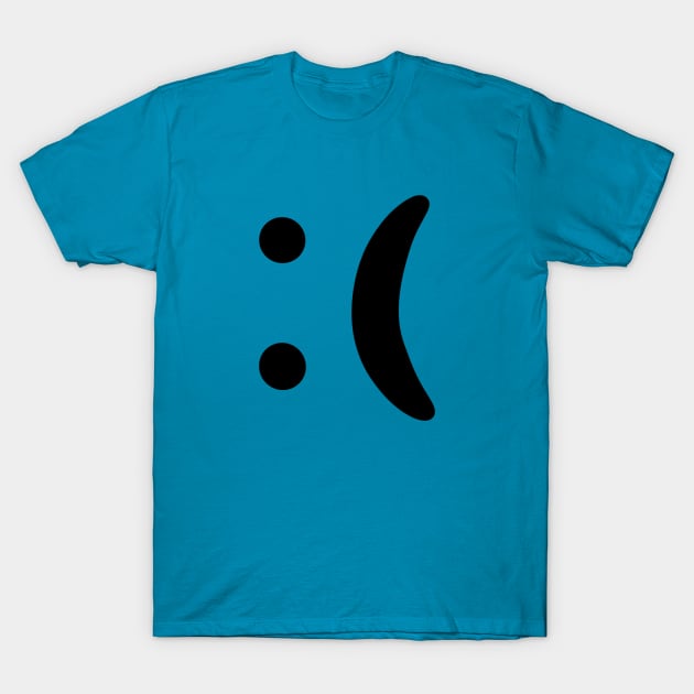 Sad Emote T-Shirt by ShinyBat